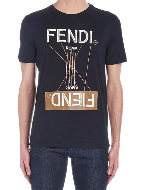 fendi clothing logo|fendi fiend t shirt.